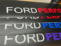 Purple Ford Performance Windshield Banner for Ford Mustang