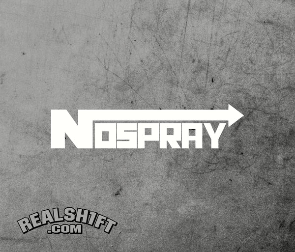 Nospray Vinyl Decal
