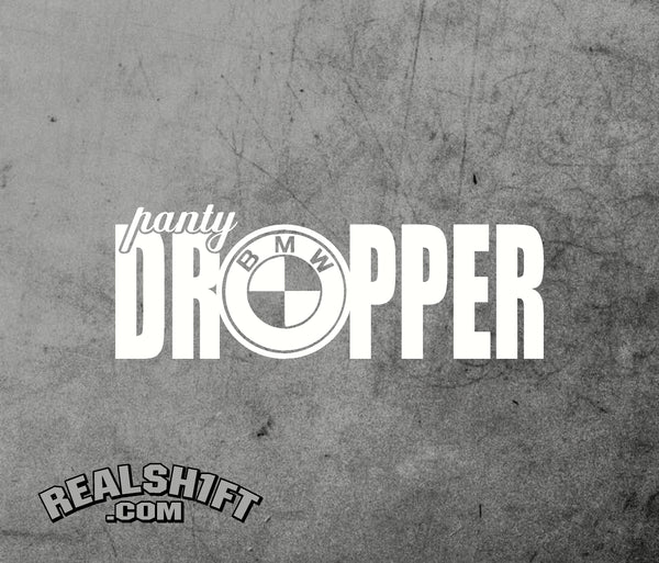 Panty Dropper BMW Vinyl Decal