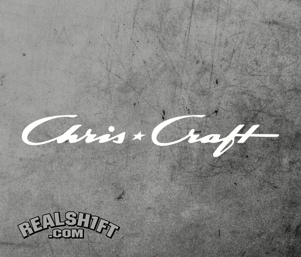 Chris Craft Vinyl Decal