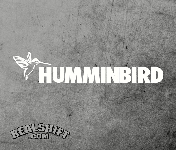 Humminbird Vinyl Decal