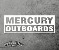Mercury Outboards Vinyl Decal